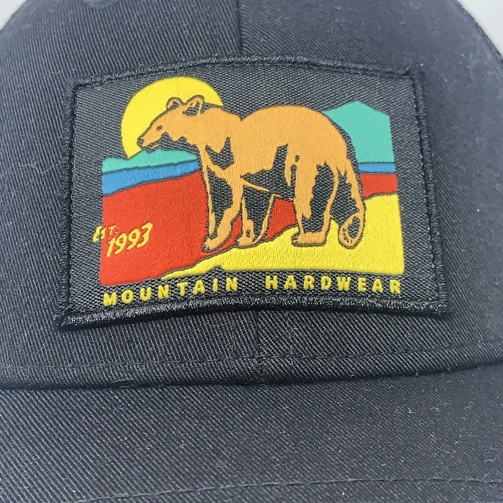 Mountain‎ Hardwear 93 Bear Trucker Hat Black SnapBack